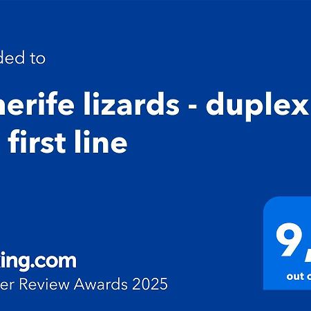 Tenerife Lizards - Duplex In The First Line Callao Salvaje Ngoại thất bức ảnh